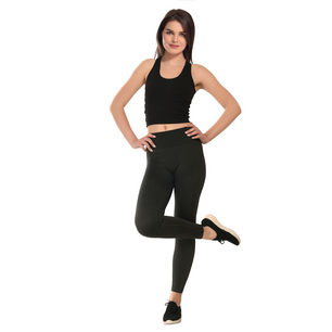 Seamless moisture-control Leggings Tights Black