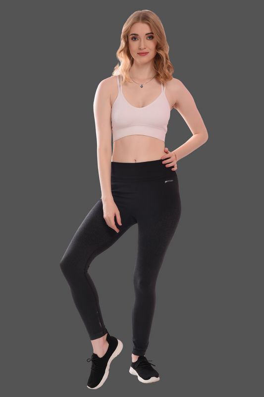 Seamless moisture-control Leggings Tights Black