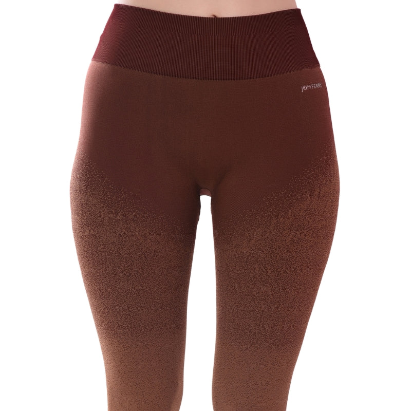 Seamless moisture-control Leggings Tights Brown