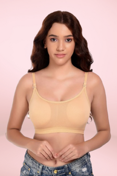 Sport Look Women Cotton Padded Bra for Women