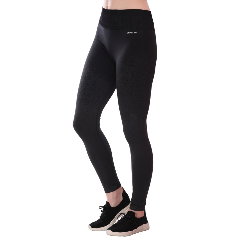 Seamless moisture-control Leggings Tights Black