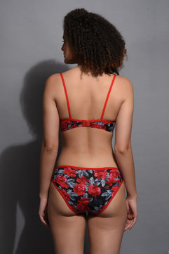 LINGERIES SET FOR WOMEN'S NON-PADDED - 333 RED